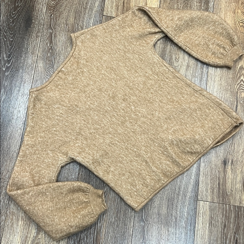 MES DEMOISELLES Paris Asymmetrical Meridien Alpaca & Wool Blend Sweater ๐ฆ 4-6 US - Picture 8 of 15